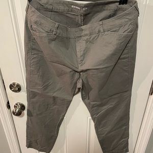Gray Pixie ankle pants